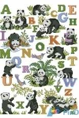 Giant Panda Sampler from Borduurblad 72