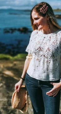 SummerFlirtTee by Jill Karina Bø