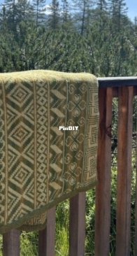 Gek op Haken - Anita Yarn Design - Anita van der Weijden - Fair Isle Winter Blanket - Fair Isle Winter deken - Dutch