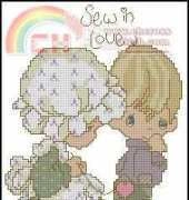 Gloria & Pat - Precious Moments PM2-02 Sew In Love XSD