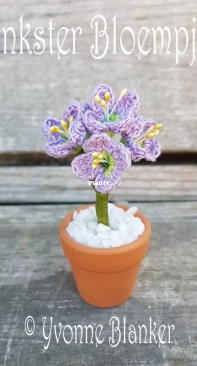 Yvonnes Crochet Art - Yvonne Blanker - Cuckoo flower - Pinkster bloempjes - Dutch