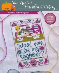 The Frosted Pumpkin Stitchery - Wool Ewe Be My Neighbor PCS + XSD