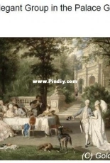 Golden Kite GK 2172 - Elegant Group in the Palace Grounds XSD