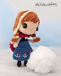 Chiacrafts - Chiara Cremon - Anna from Frozen - Anna de Frozen - Spanish - Translated - Free