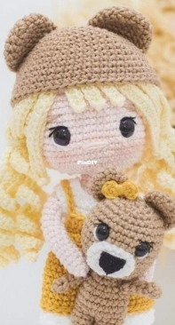 Crochet da Thai - Thaissa Carvalho - Ursula Doll - Boneca Ursula  - Portuguese