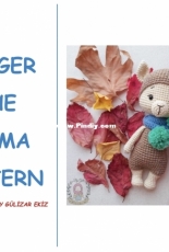 Amigurumi By Güli - Gülizar Ekiz - Ginger the Llama pattern