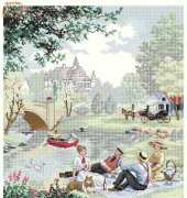 Dimensions The Gold Collection 35065 Picnic on the Lawn PCS