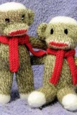 Sock Monkeys by Genine Allan/Genniewren Design