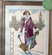 London Lady by Joan Elliott from Formula Cross Stitch Gold 24 2011.03 Russian