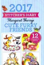 Cute Furry Friends - 2017 Stitchers Diary by Margaret Sherry from The World of Cross Stitching TWOCS 250 XSD