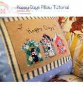 Bustle & Sew-Free Happy Days Pillow & Tutorial