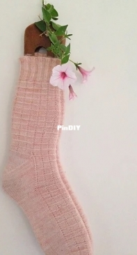 Sugar Cube Socks by Cheryl Toy - Little Church Knits