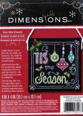 Dimensions 70-08928 - Tis the Season Ornament