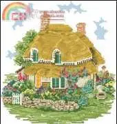 Lilliput Lane LL05 Gertrudes garden