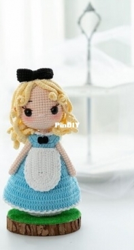 Kaia Crochet - Kaia Han - Princess Ornaments - Alice