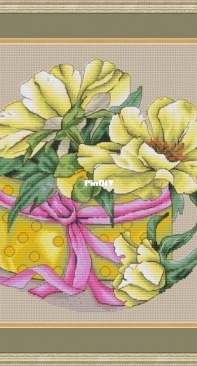 Yellow Peonies by Jeanne Dick