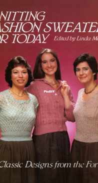 Knitting Fashion Sweaters For Today by Linda Macho - Dover Publications - 1984
