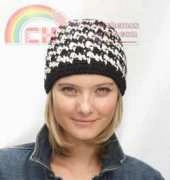 Patons-Houndstooth Hat