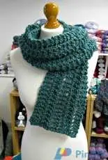 Jills Lace Scarf by Fiona Wright /The Woolly Brew-Free
