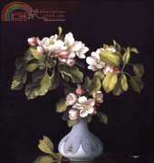 Golden Kite GK 1717 Apple Blossoms in a Vase