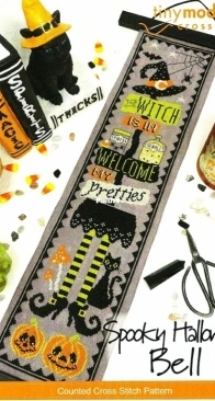Tiny Modernist TM22-036 Spooky Halloween Bell Pull PCS + XSD