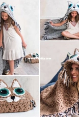 MJs Off The Hook - Michelle Moore - Bulky Cat Blanket