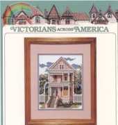 Debbie Patrick Victorian Houses  CS-143 Steiner Street Cottage