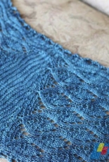 PicnicKnits-Yeats Shawl by Corrina Ferguson