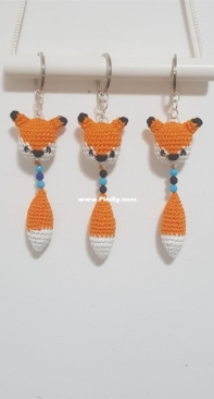 Fox Keychain