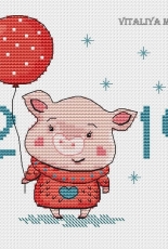 Year of the Pig 2019 by Vitaliya Mishchuk - Free