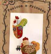 Fuxicos e Fricotes - Galinha peso de porta