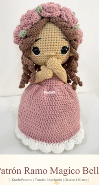 Krosha Patterns - Kro Sha - Bella Magic Bouquet - Ramo Magico Bella - Spanish