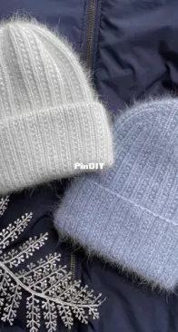 Pearl hat - Avgustina knit / Yuliya Gnatovskaya - Russian
