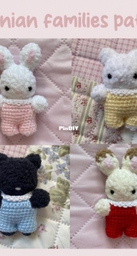 crochet by fairy shop - Alina - sylvanian families 2 in 1 - English
