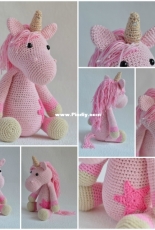 Crochet unicorn