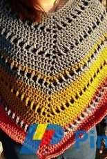 Devon Finney - Autumn Sunrise Poncho