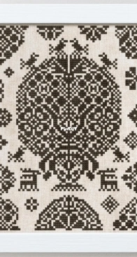 Modern Folk Embroidery - A Mini Vierlande Sampler  XSD+PCS