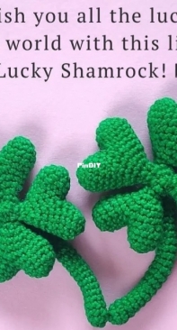 Peggygurumi - Peggy Lepcha - Lucky Shamrock - Free