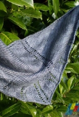 On The Needles-Lace-Edged Shawl by Allison Griffith-Free