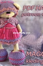 Crochet Bunny Art - Irina Tarasova - Maggie oufit set - Dutch