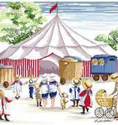 DMC K4926 All Our Yesterdays AOY - The Circus Comes to Town PCS