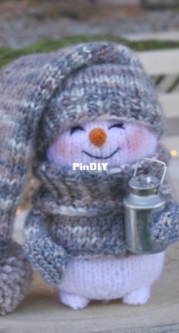 Milky snowman