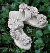 Bonita Patterns - Lianka Azulay - Sand Flower Sandals