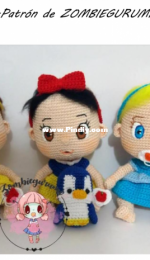 Zombiegurumi - Luisa Contreras - Look princess I - Look princesas I - Spanish