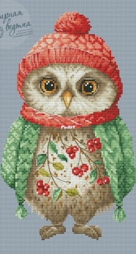 Marshmallow Witch - Winter Owl by Asya Pristavova / Zephyr Witch