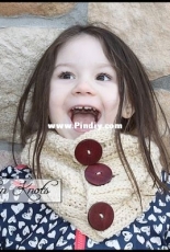 Newborn Knots - Amanda Chapman - 103 Apricity Button Up Cowl