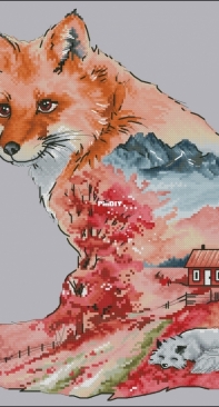Fox autumn (red) by Julia Zolotova
