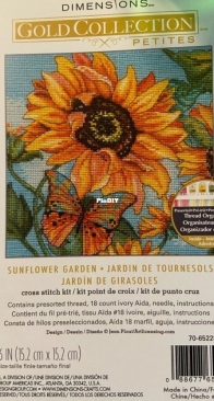 Dimensions  70-65228 Sunflower Garden XSD