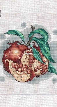 M and E Stitch - Pomegranate by Eva Stitch