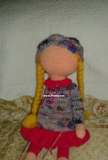 Doll in process